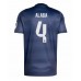 Real Madrid David Alaba #4 Bortedrakt 2025-26 Korte ermer